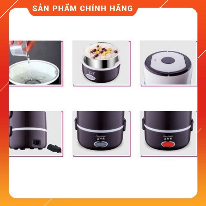 Hộp cơm văn phòng cắm điện đa năng tiện dụng dung tích lớn | Hộp đựng cơm 3 tầng inox cao cấp - BH 6 tháng [FREESHIP] | BigBuy360 - bigbuy360.vn