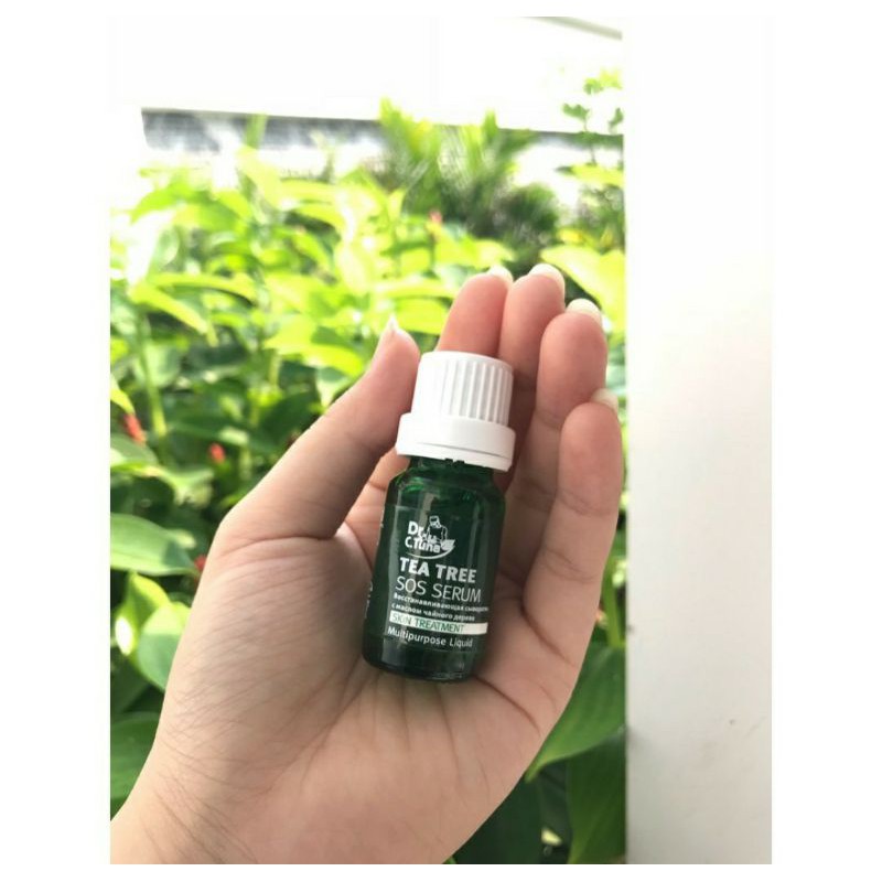 Serum Làm Sạch Mụn Cấp Tốc Dr C. Tuna Tea Tree Sos Farmasi 10ml