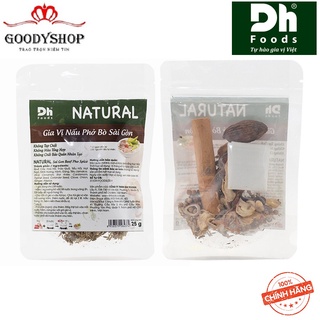Combo 2 gói Natural Gia Vị Nấu Phở Bò Sài Gòn Dh Foods 25g GOODYSHOP