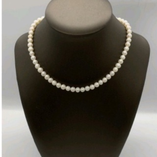 Vòng cổ trai nuôi nước ngọt chocker 6li bóng xà cừ