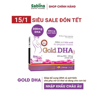 Chính Hãng Gold DHA - Thực Phẩm Bảo Vệ Sức Khỏe Cho Bà Bầu