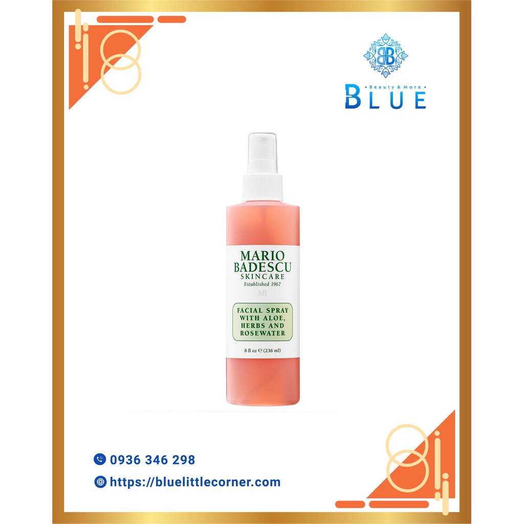 Toner xịt Mario Badescu Facial Spray | BigBuy360 - bigbuy360.vn