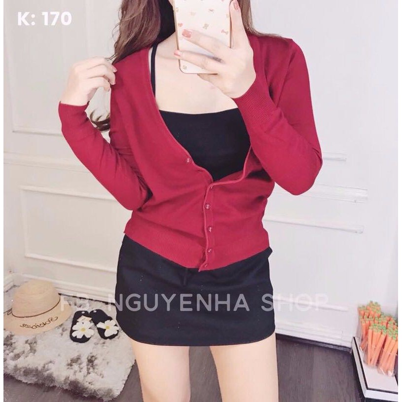 Áo Khoác Len Nút Bọc | BigBuy360 - bigbuy360.vn