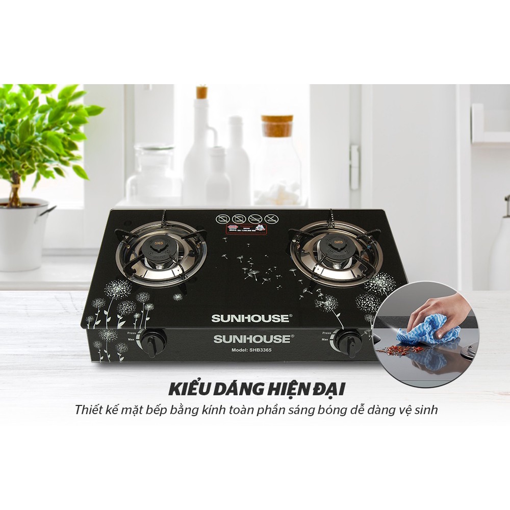 Bếp gas đôi Sunhouse SHB3365