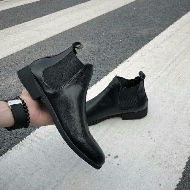 MJG BDFD Giày Nam - Giày Cao Cổ Da Bò Bảo Hành 12-Chelsea Boots 41 | BigBuy360 - bigbuy360.vn