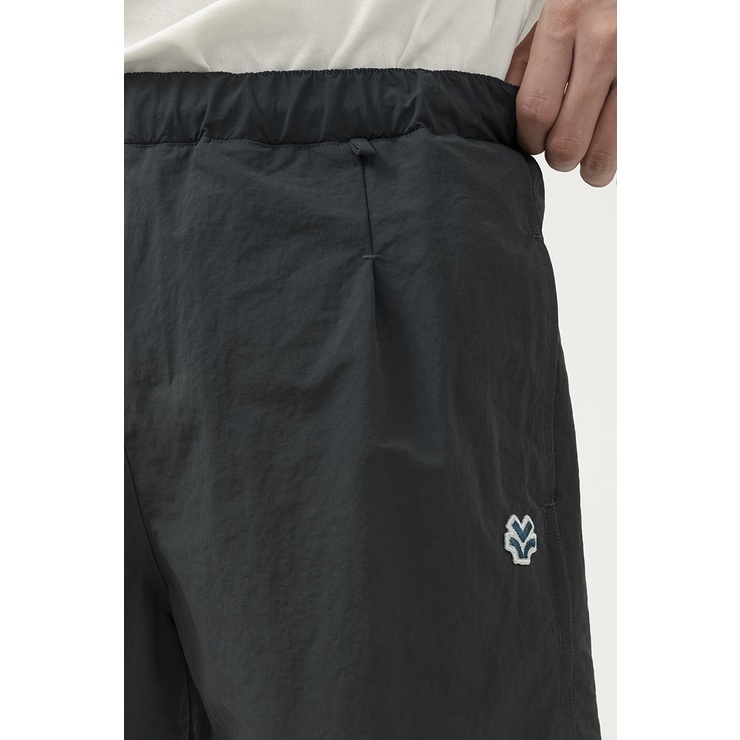 OWL BRAND® LOGO ACTIVE NYLON SHORT - Quần short nam thể thao/ Xám Đậm