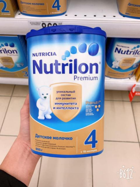 Sữa Nutrilon của Nga 1,2,3,4 hộp 800gr