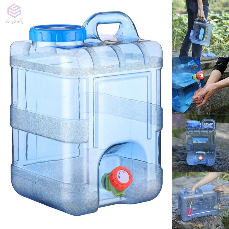 Bình Đựng Nước Bằng Nhựa Dung Tích 15L Kèm Vòi Tái Sử Dụng Tiện Lợi