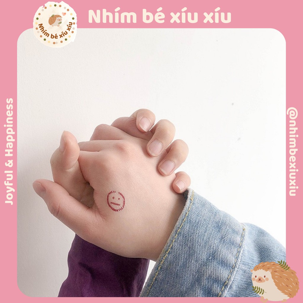 HÌnh xăm dán mini tattoo chống thấm nước cá tính TN14