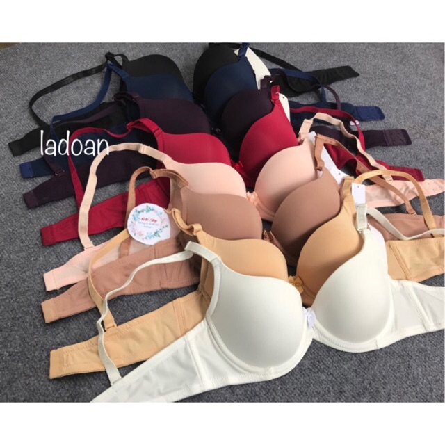 Áo ngực trơn mút vừa, có gọng K64