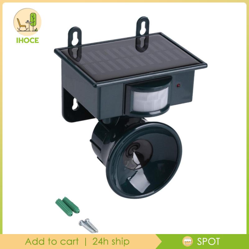 Thiết bị phát sóng siêu âm đuổi động vật chống nước sử dụng năng lượng mặt trời