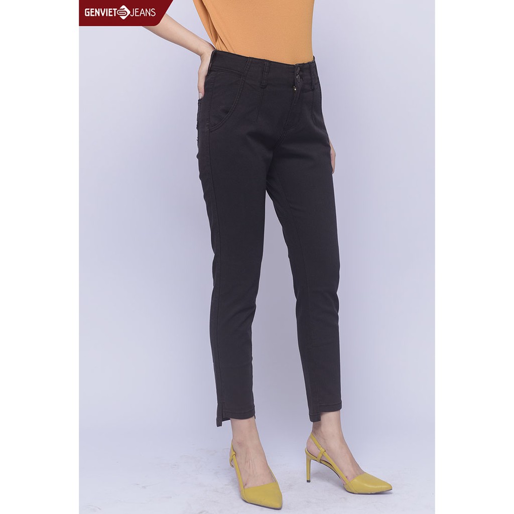 Quần dài jeans Nữ DQ107J1055 GENVIET JEANS