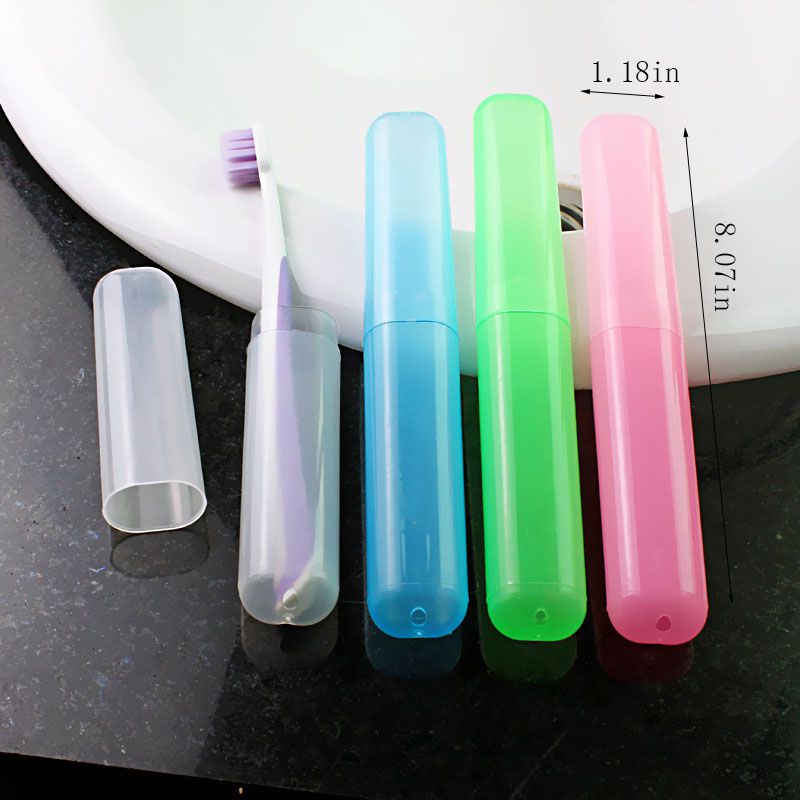 Hộp đựng bảo vệ bàn chải đánh răng nhỏ gọn hình gấu dùng cho hoạt động ngoài trời