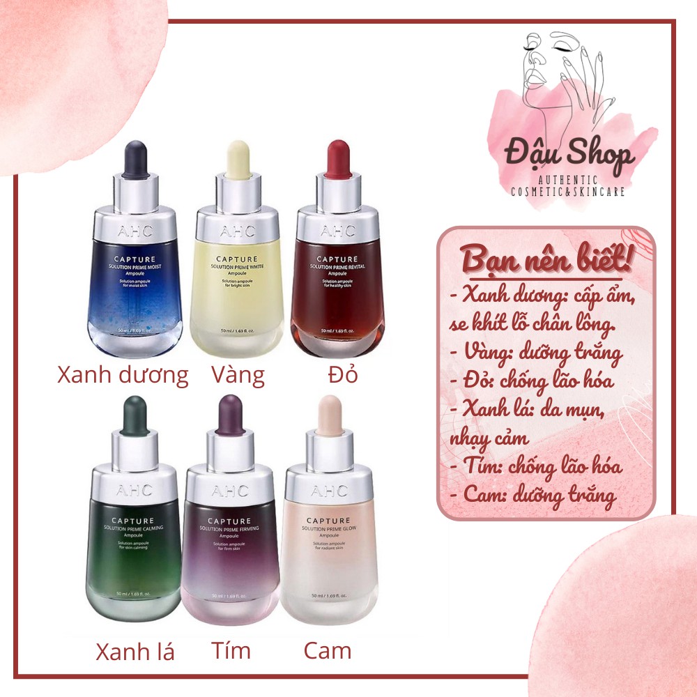 Tinh chất dưỡng da Capture AHC 50ml