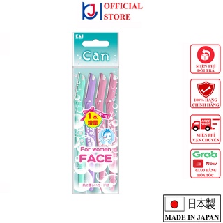 Dao cạo lông mặt Kai Can Face set 3 chiếc