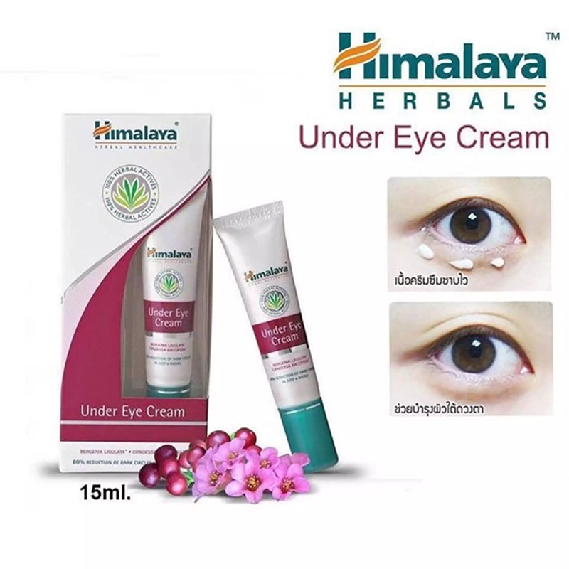 Kem Dưỡng Himalaya Herbals Giảm Thâm Quầng Mắt Under Eye Cream 15ml