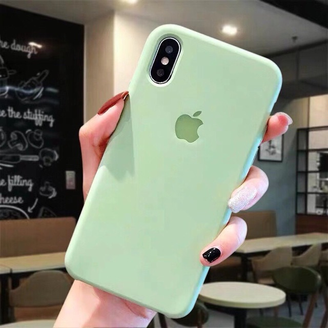 [Fullbox] Ốp chống bẩn Apple Silicon cho iphone X XS | WebRaoVat - webraovat.net.vn