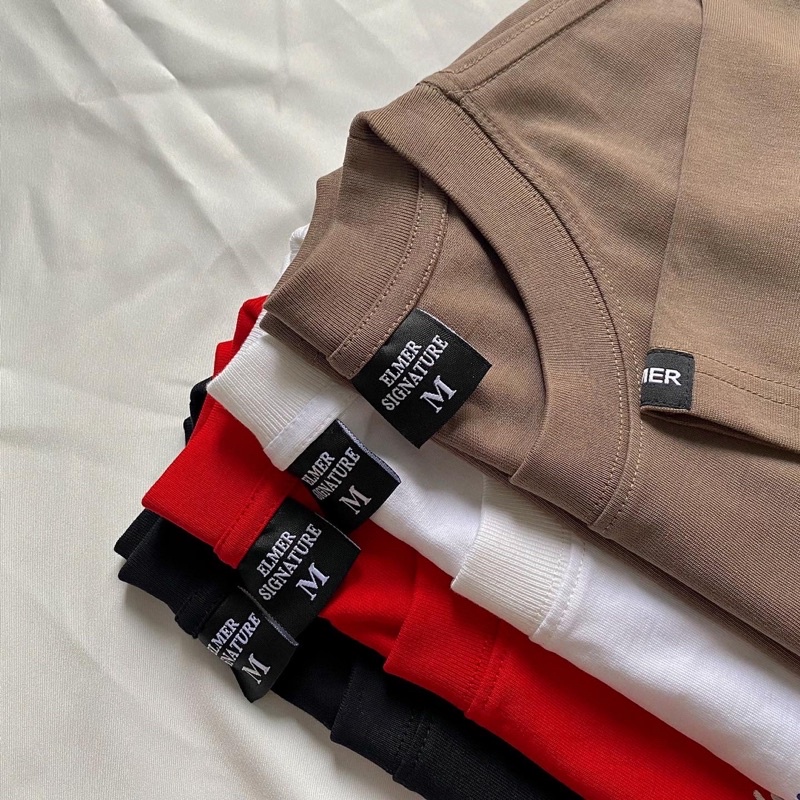 Elmer Signature - CROCO Áo thun form rộng 100% cotton 2c