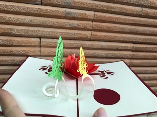 Set 6 thiệp 3d nhiều chủ đề