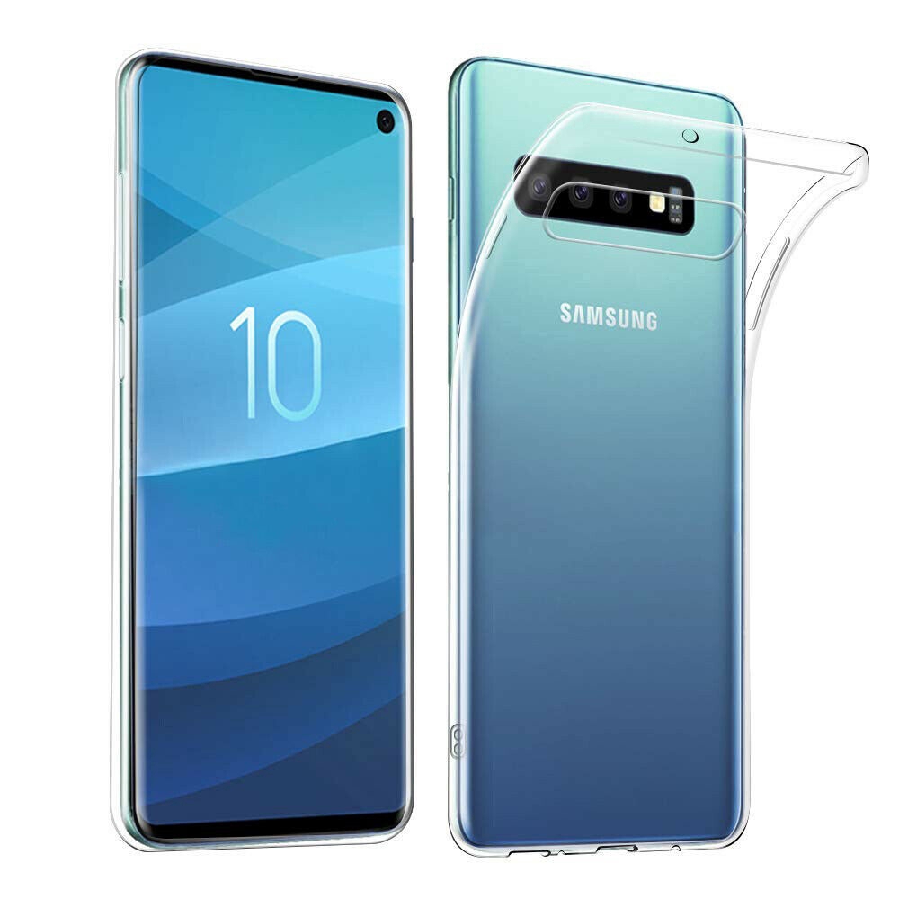 Ốp điện thoại bằng TPU trong suốt cho Samsung Galaxy S10 S10 Plus S10 Lite