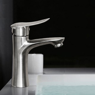 Vòi lavabo nóng lạnh inox 304 Zento SUS3308-1