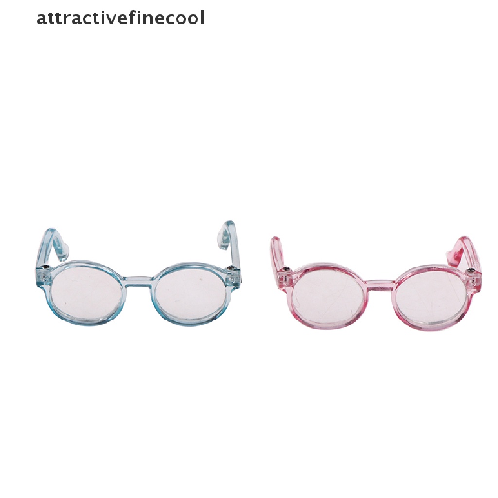 Mắt Kính Gọng Tròn 6.5 / 9.5cm Cho Búp Bê