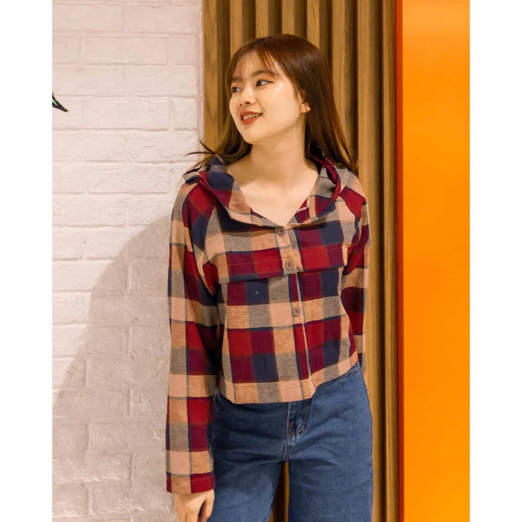 Áo Khoác Form Ngắn  - Có Nón | BigBuy360 - bigbuy360.vn