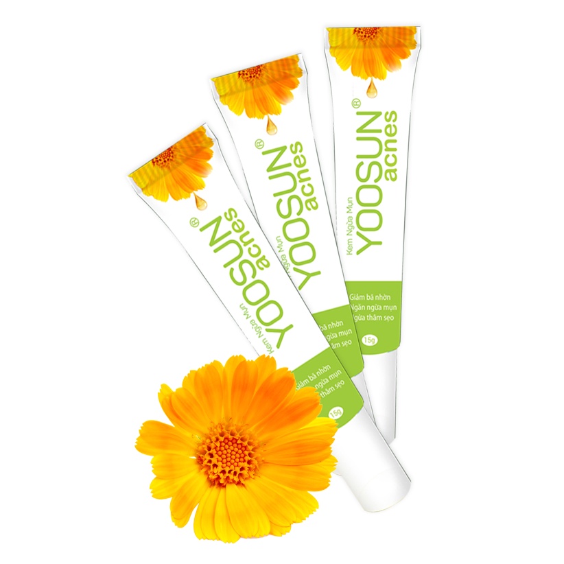 Kem Bôi Da Yoosun Nghệ - Rau Má - Acnes Chính Hãng Giúp Ngăn Ngừa Mụn, Giảm Thâm, Mát Da Từ Thảo Dược