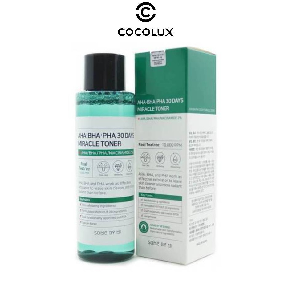 Nước Hoa Hồng cho da Mụn Some by Mi [Cocolux]