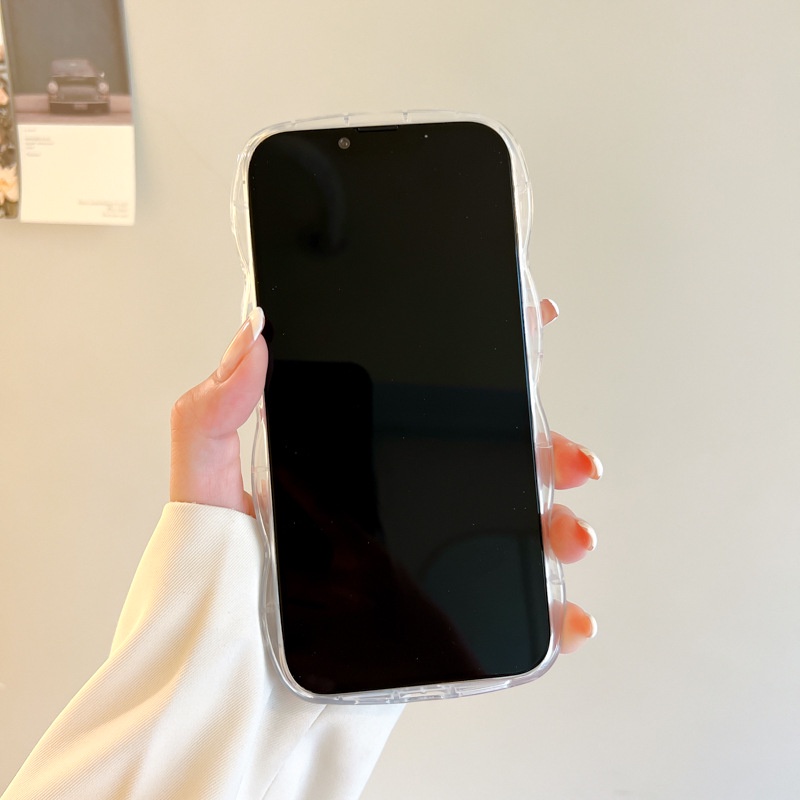 Ốp Điện Thoại Nhựa Acrylic Phối Ren Kiểu Nhật Hàn Dễ Thương Cho Iphone 13 11 12Promax xs 8