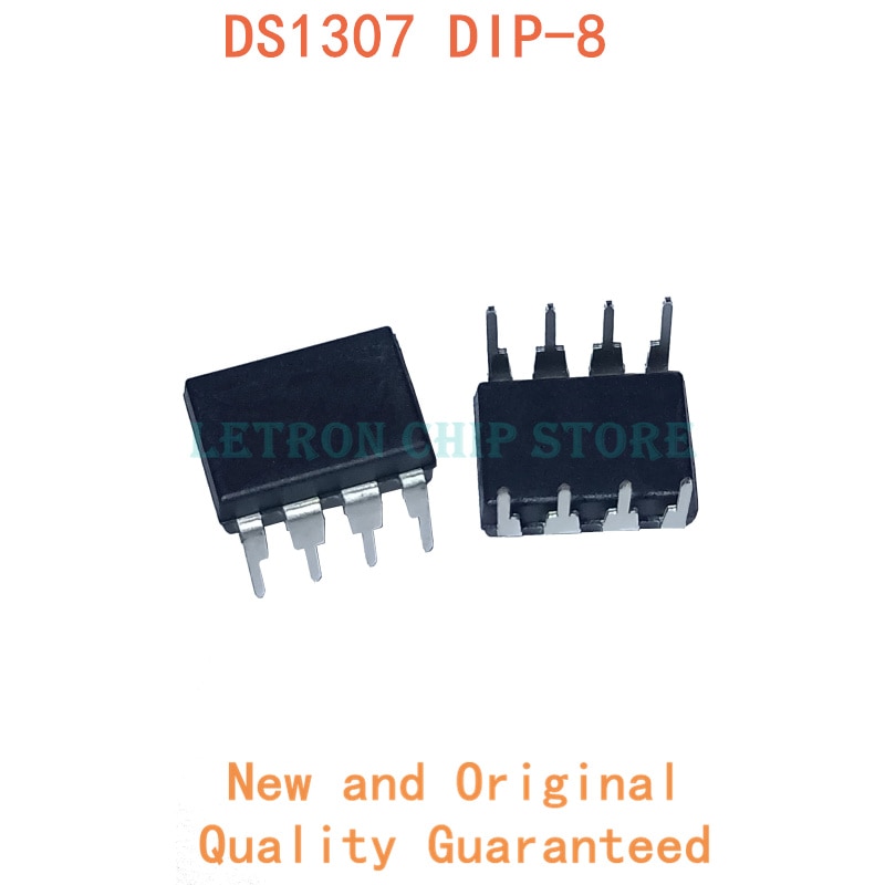 Bộ 10 Chip Ic Ic Chính Hãng Ds1307 Dip8 Ds1307N Dip-8 Ds1307Zn Dip Novo E