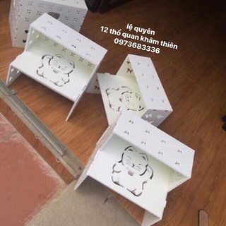 kệ để chân và để máy hơ làm nail