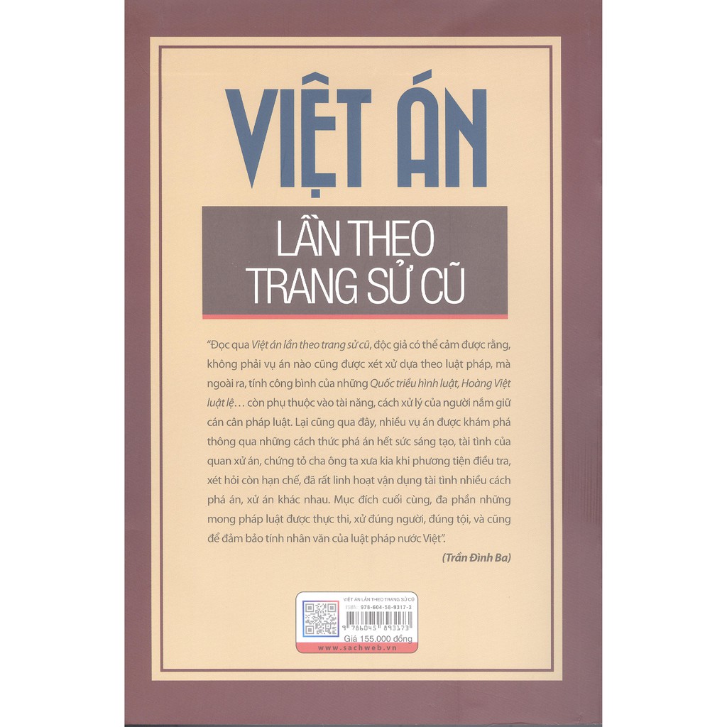 Sách - Việt Án Lần Theo Trang Sử Cũ (Tái Bản 2019) | BigBuy360 - bigbuy360.vn
