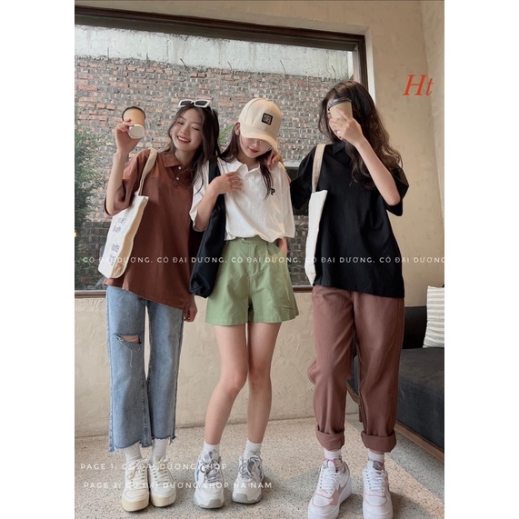 Áo polo logo Chữ P HT2152