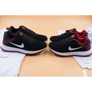 GIÀY CẶP NAM NỮ PHỐI ĐỎ ĐEN