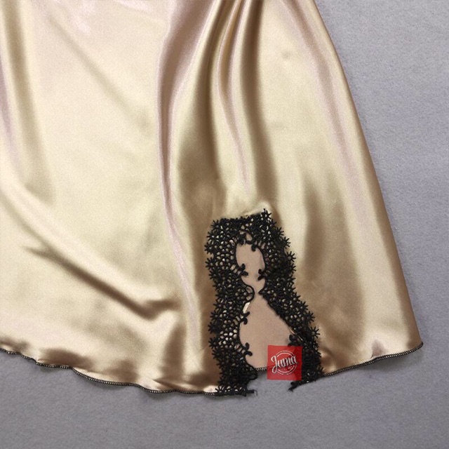 Váy ngủ 2 dây lụa ren quyến rũ gợi cảm hàng Quảng Châu mềm mịn | BigBuy360 - bigbuy360.vn