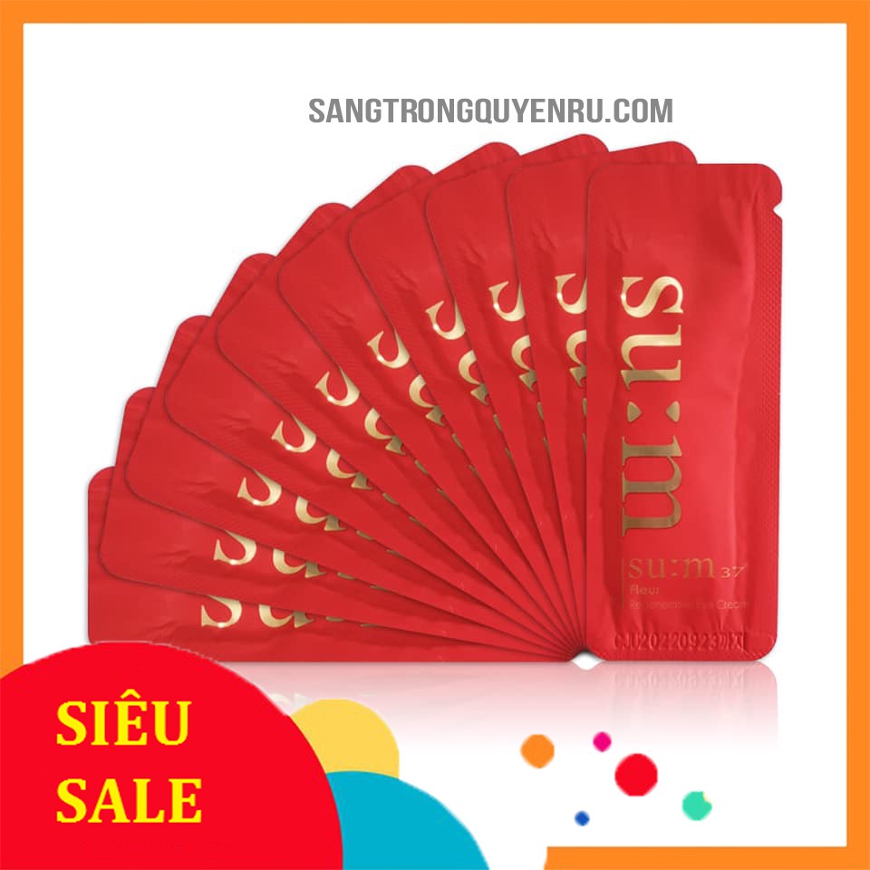[COMBO 30 GÓI] SUM Fleur Regenerative Cream Gói Kem Sum Đỏ Ngăn Ngừa Lão Hóa Hoàn Hảo