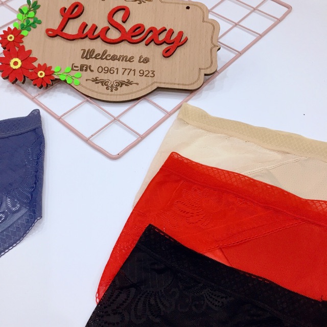 QUẦN LÓT REN NỮ RẺ ĐẸP - Quần lót nữ sexy gợi cảm màu đỏ đen da tàng hình xuyên thấu trong suốt Lusexy | BigBuy360 - bigbuy360.vn