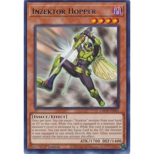 Thẻ bài Yugioh - TCG - Inzektor Hopper / GRCR-EN041'