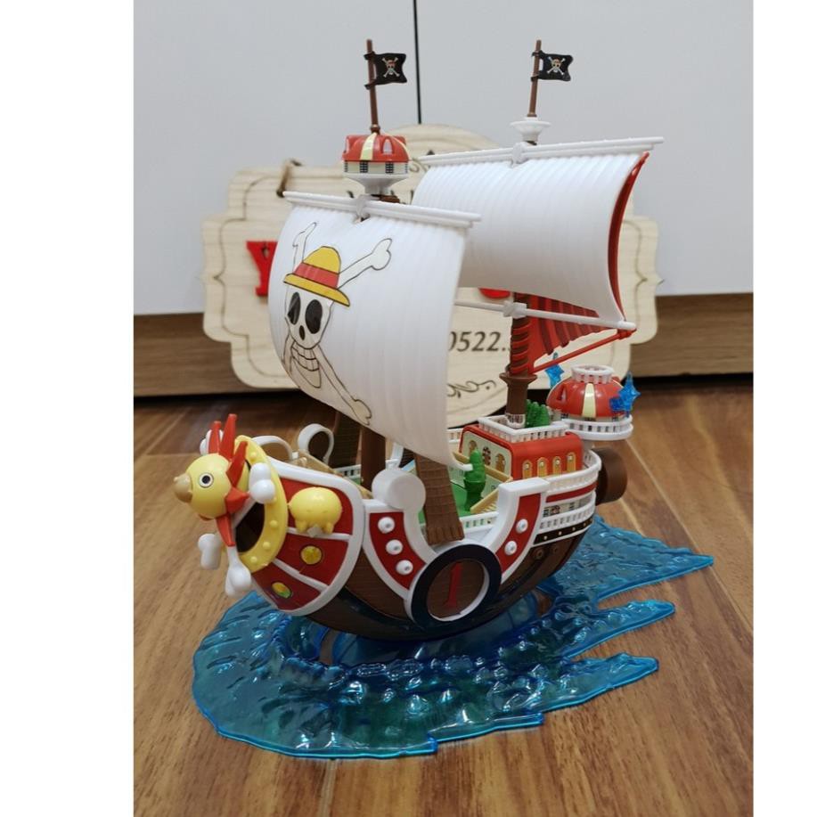 [FLASH SALE 99K] Mô Hình Thuyền Tàu Thousand Sunny Mũ Rơm Luffy One Piece hàng chuẩn đẹp tặng sticker one piece