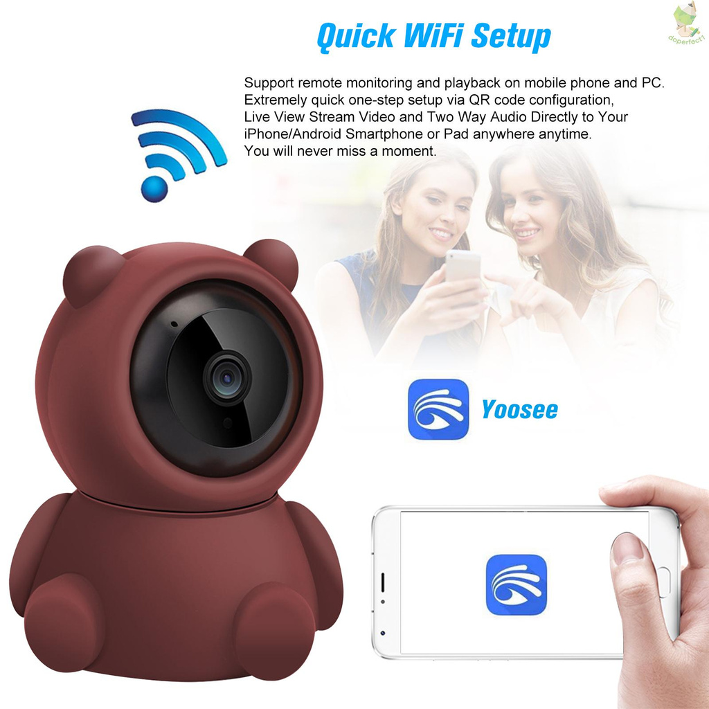 Camera An Ninh Hd 1080p 2.0 Megapixels Ip Ptz P2P Cho Android / Ios App Ir-Cut