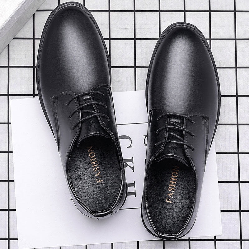 Giày Da Thắt Dây Phong Cách Anh Quốc Lịch Lãm Cho Nam