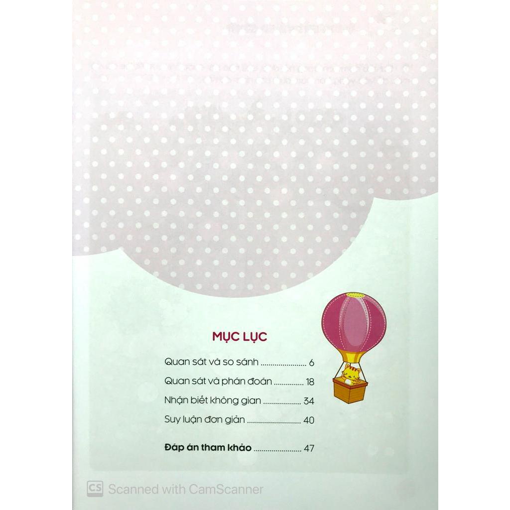 Sách - Trò Chơi Rèn Luyện Năng Lực Tư Duy (3 -4 Tuổi)