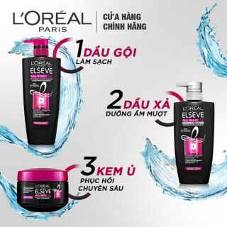 Thanh Lý Dầu Gội/Xã /Ủ Tóc L'oréal Elseve 3x