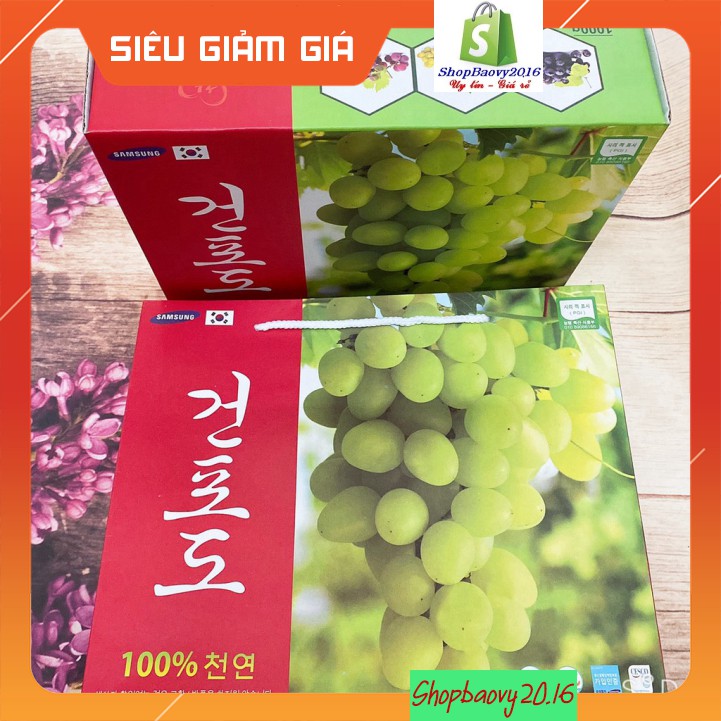 [SIÊU VIP] Nho khô Hàn Quốc hộp 1kg L1, nho khô Xanh - Quà biếu Sang trong lịch sự | BigBuy360 - bigbuy360.vn