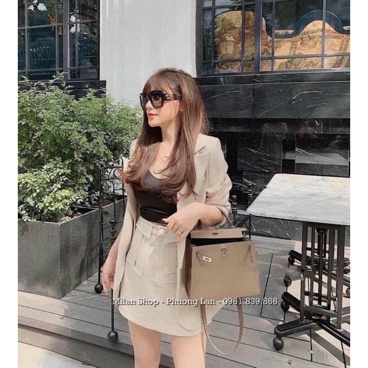 Túi chữ H dáng cao 2 màu