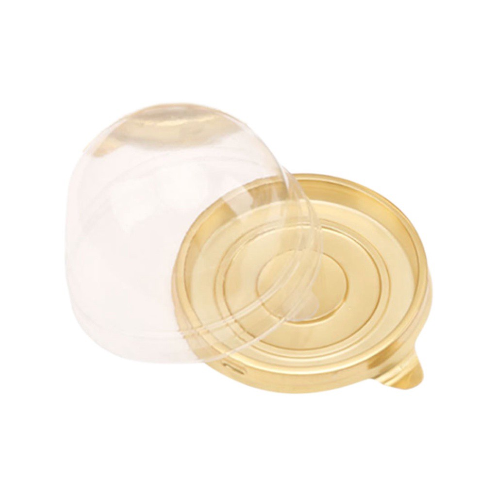 Set 50 Hộp Đựng Bánh Trung Thu/ Bánh Trung Thu Hình Tròn Nhỏ Xinh Nhiều Màu Sắc Dùng Trang Trí Tiệc Cưới/ Tiệc Sinh Nhật/ Giáng Sinh DIY