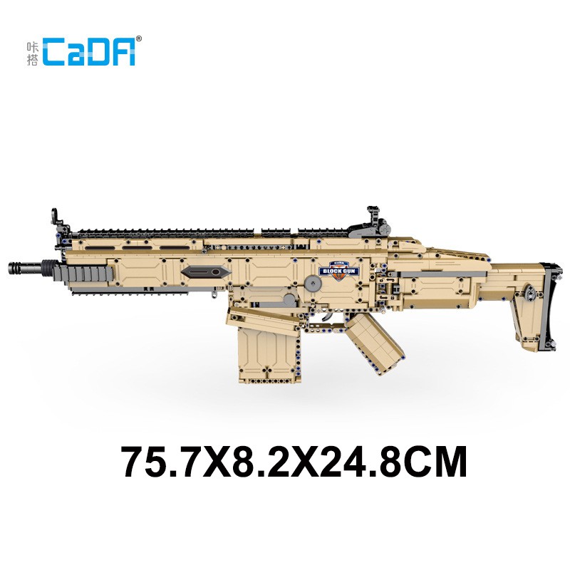 Đồ Chơi Lắp Ghép Lego, Lắp Ráp Mô Hình Scar- L CaDA Model C81021 với 1406 PCS