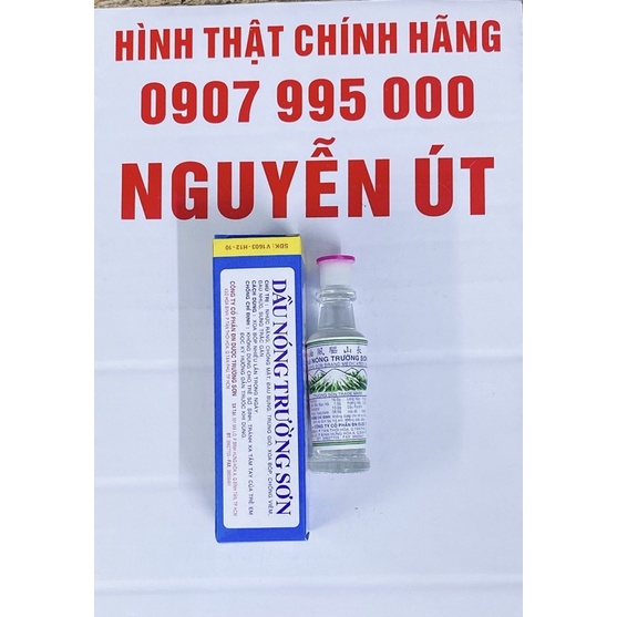 dầu nóng trường sơn 10ml