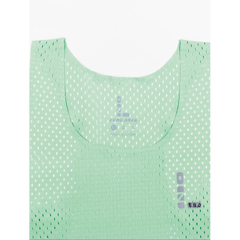 Áo chạy bộ dạng lưới vải mềm mịn,thoáng khí,nhanh khô